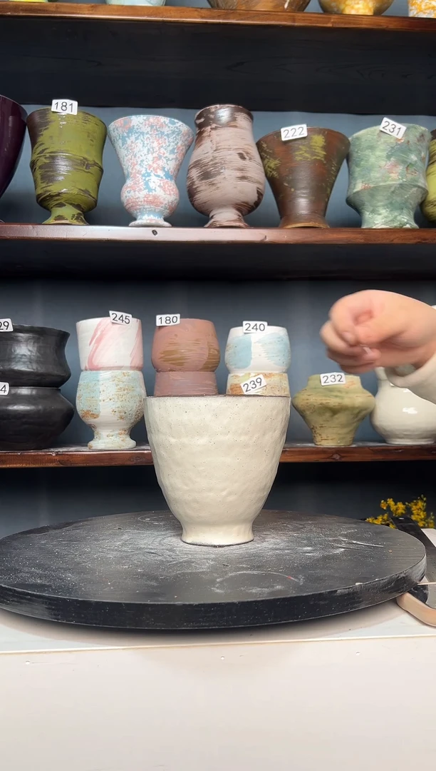 瓷片白泥247有孔14/13