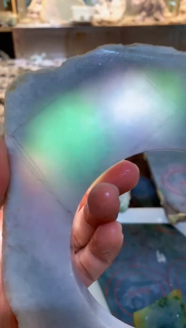 翡翠未镶嵌颈饰0朗0翡翠珠宝389