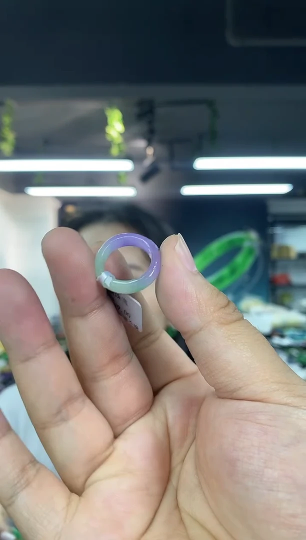 翡翠戒圈未镶嵌多样性发其一颜色微差