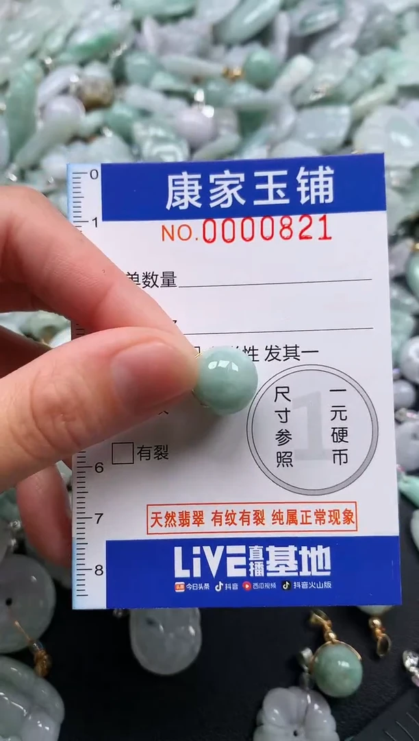 颈饰未镶嵌翡翠821