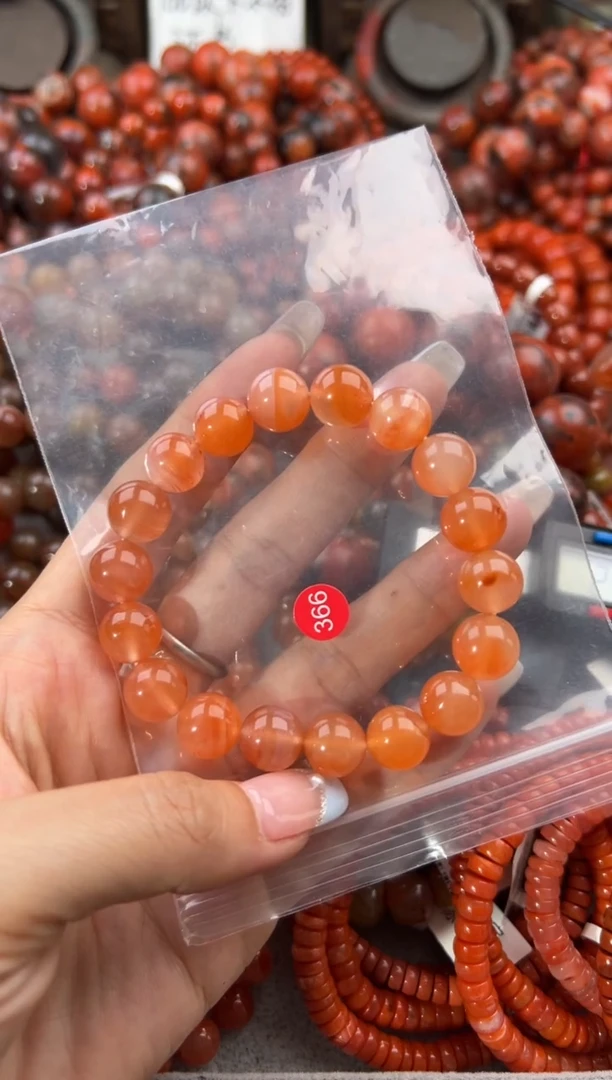 未镶嵌手串南红玛瑙11+