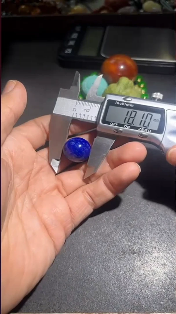 未镶嵌青金石颈饰pz1121-67单珠珠子