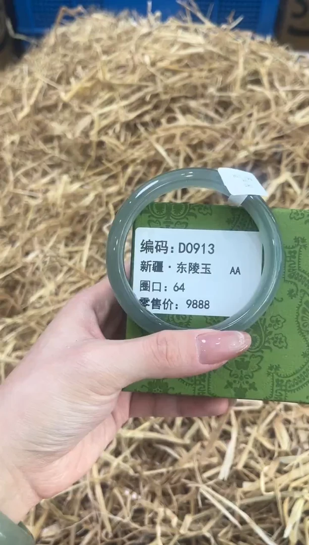 未镶嵌手镯石英质玉D0913