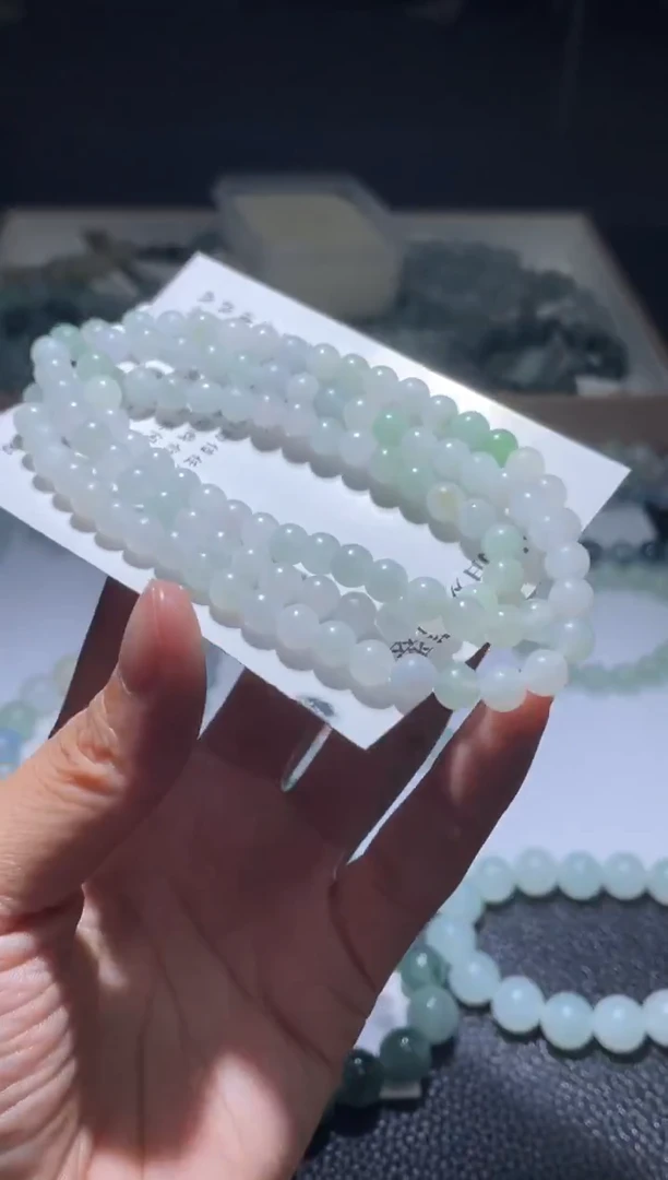 未镶嵌定制翡翠翡翠手串