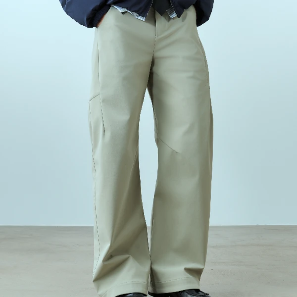 TANOXI P395「防护暖壳」DWR强防水/高透TPU白膜/菱雪绒/加绒西裤