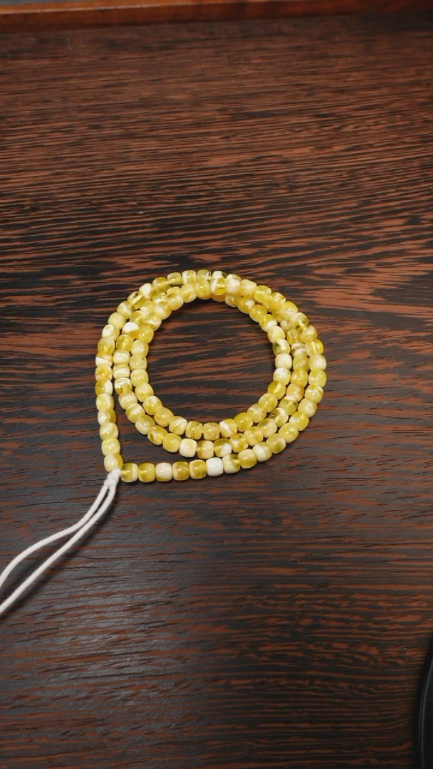 【闪购商品】蜜蜡手链未镶嵌2439/6.5mm红108