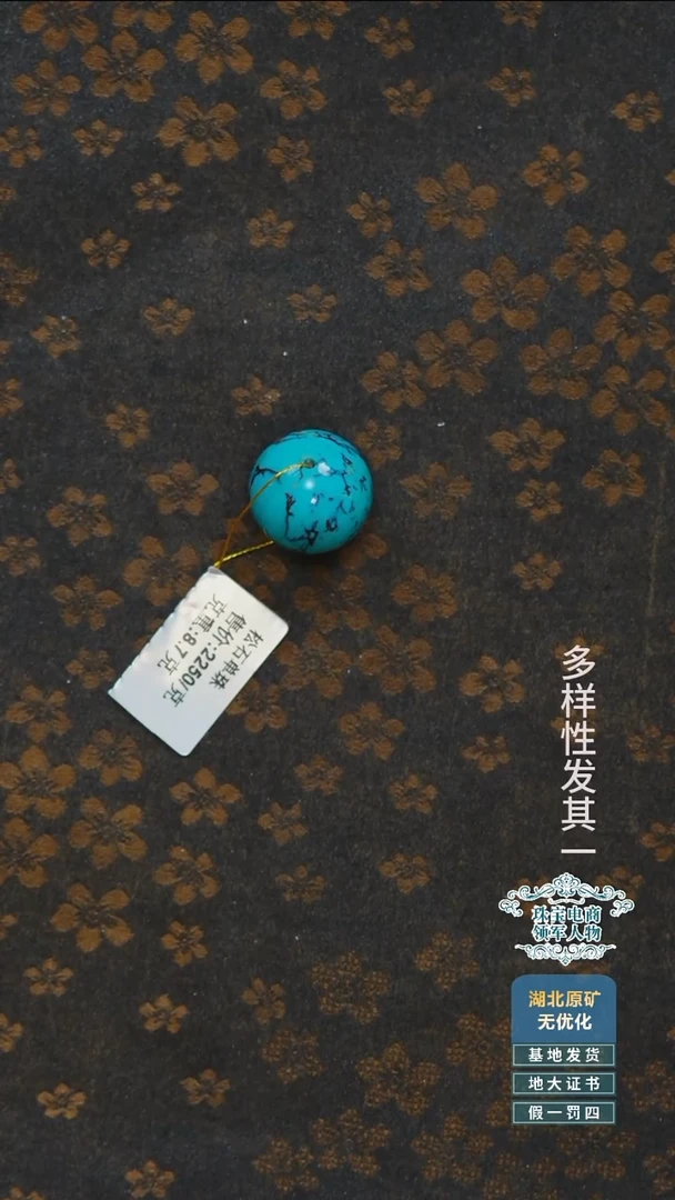 未镶嵌绿松石珠宝奇石A019