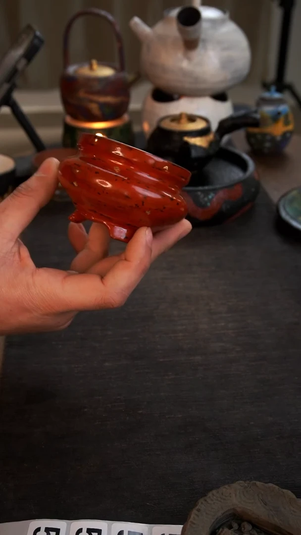 【闪购商品】其他大漆红金香炉537