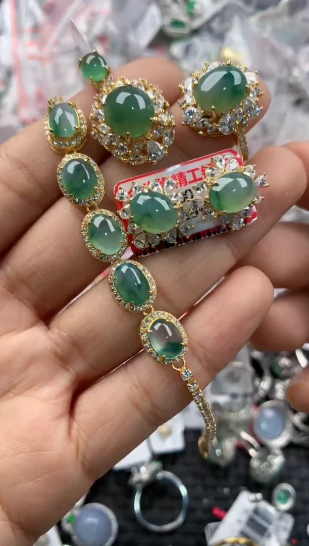 未镶嵌戒指翡翠10               7