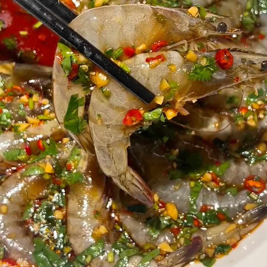 生呛生腌大虾500g/桶*2 新鲜肥美 顺丰冷链包邮