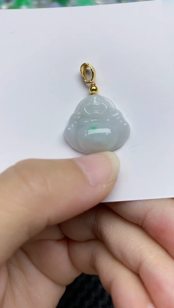 翡翠未镶嵌颈饰天然A货翡翠
