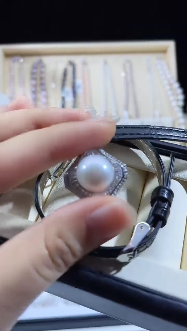 未镶嵌手绳淡水珍珠手表珍珠手链多样性发其一