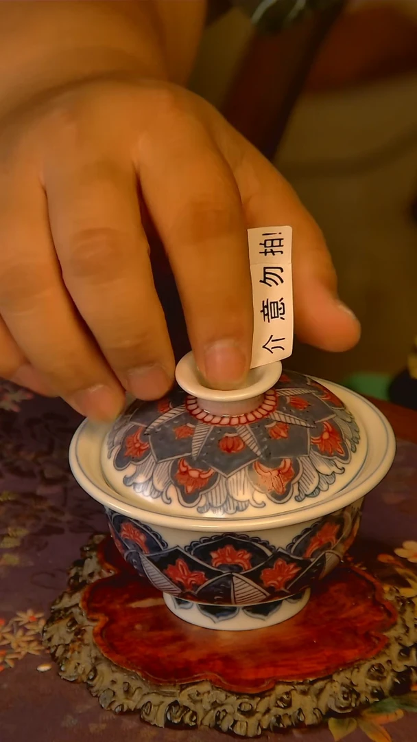 杯手工手绘杯杯很美美丽