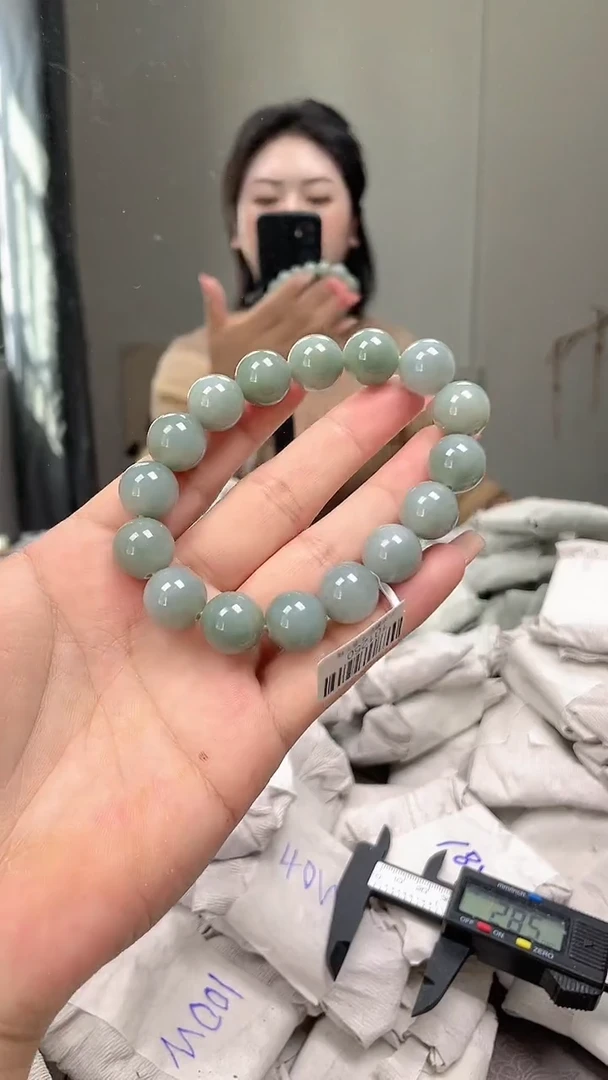 未镶嵌手链翡翠手串