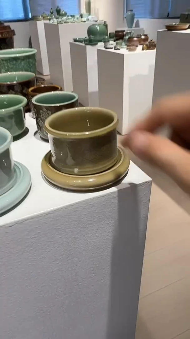 青瓷手工茶器包邮