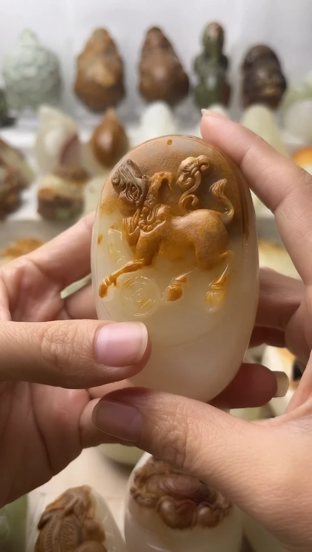 石材古青石棉纹正常不退换牛微瑕