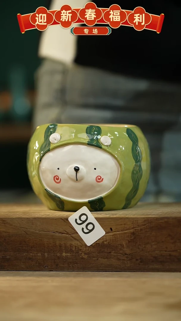 【闪购商品】瓷片手绘·杯/设计师 xudu 款