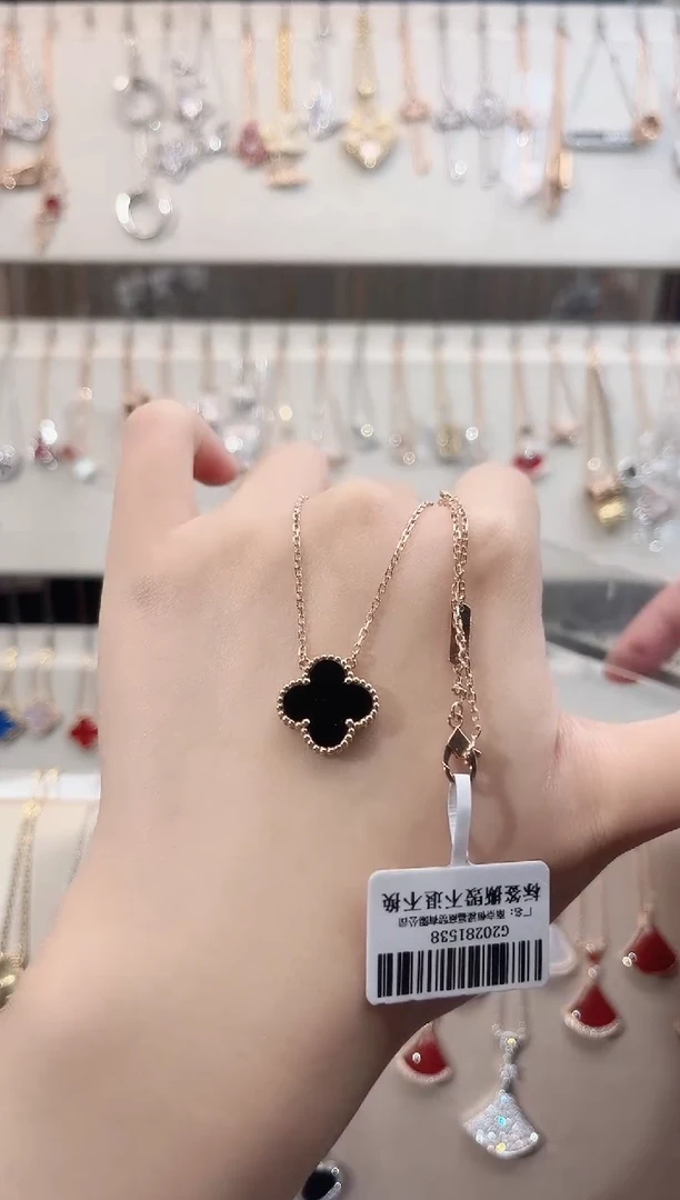 项链玛瑙18K金镶嵌18K金镶嵌 K玫