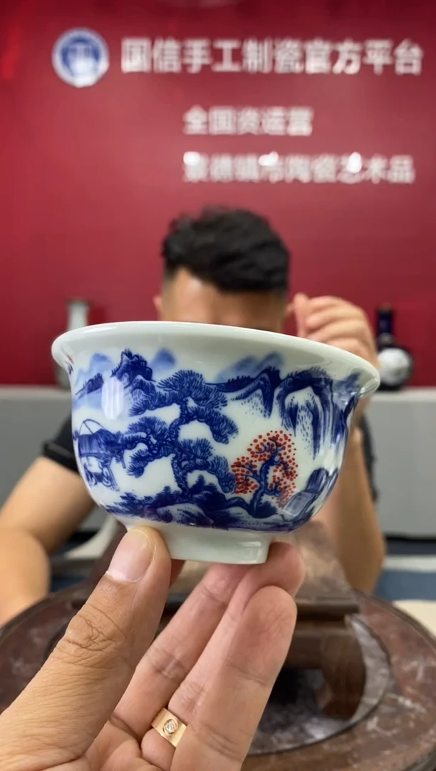 摆件a343景德镇瓷器一件