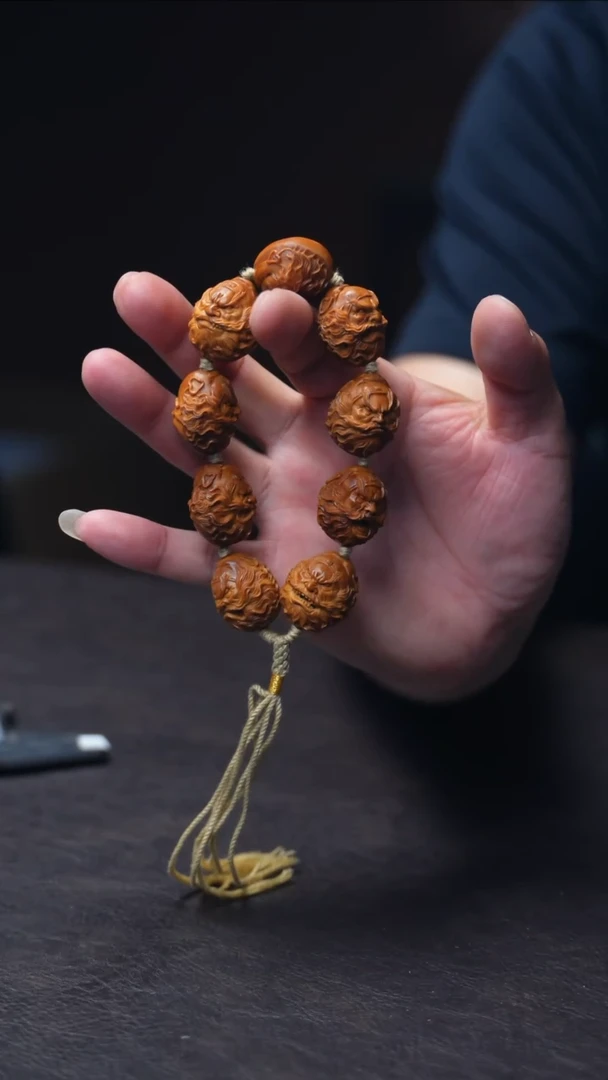 橄榄核手串/手链八大钟馗手串