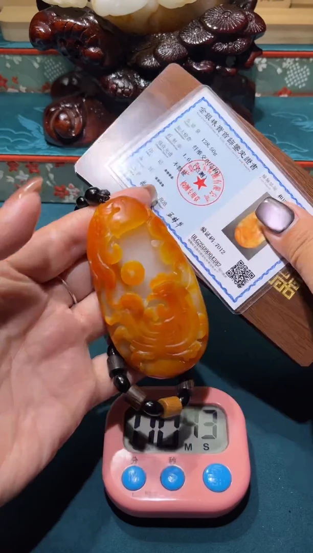 未镶嵌和田玉挂件一**凉1