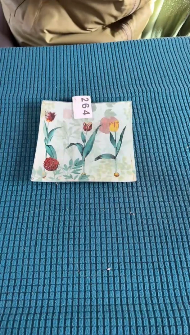 进口食品级钢化玻璃264号4个14*14cm