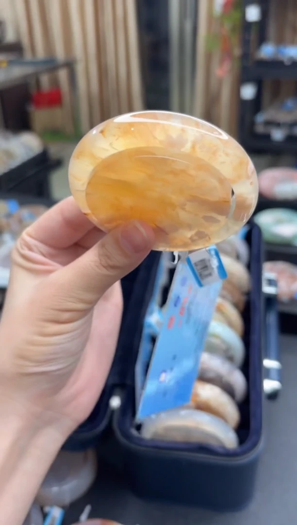 未镶嵌手镯石英质玉160(58圈赠送镯心)