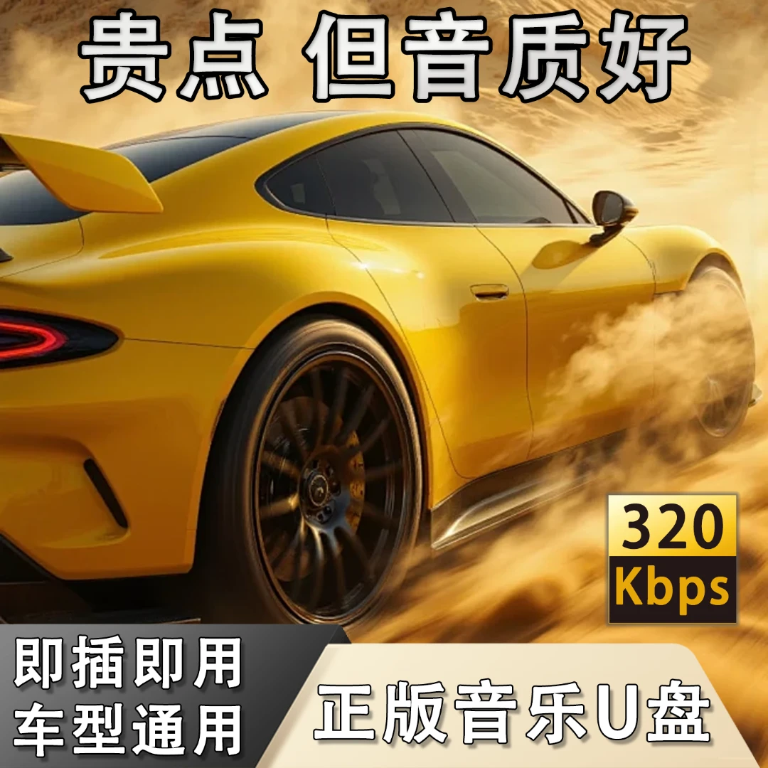 【正版原声母带音源灌录】2025车载音乐U盘抖音热歌中文DJ粤语经典