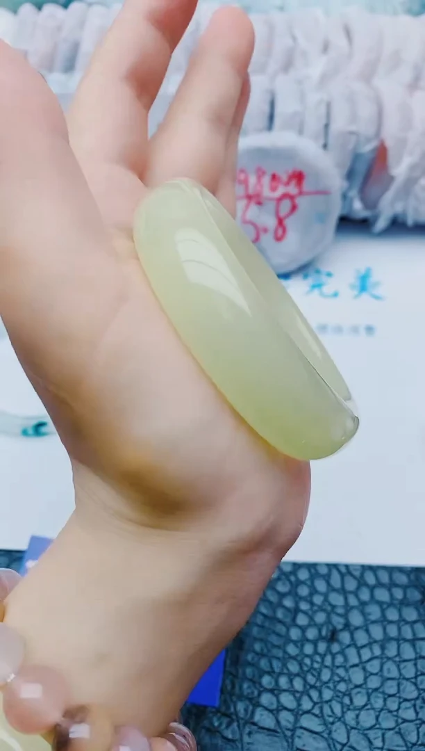 未镶嵌手镯石英质玉y100+52-53