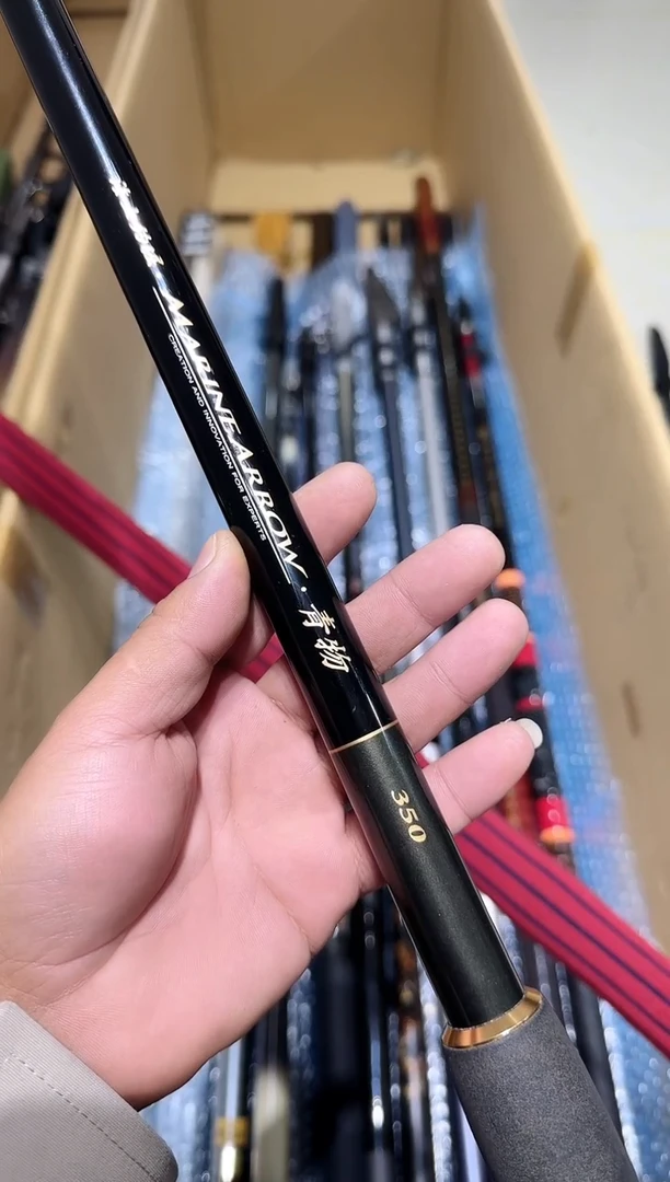 花****） 小李日本中古渔具鱼竿