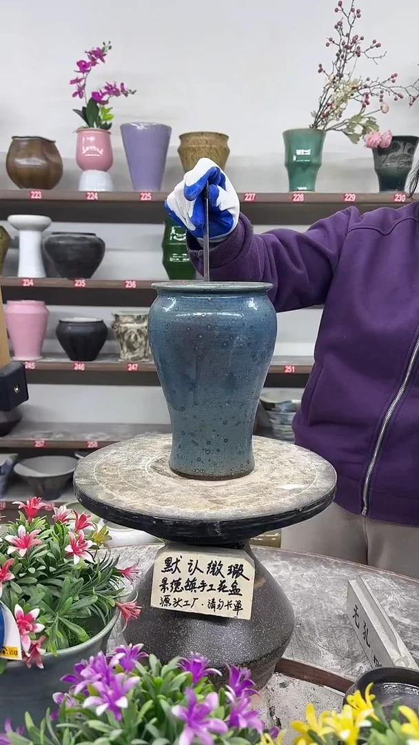 12-24-高22口12瑕-花盆