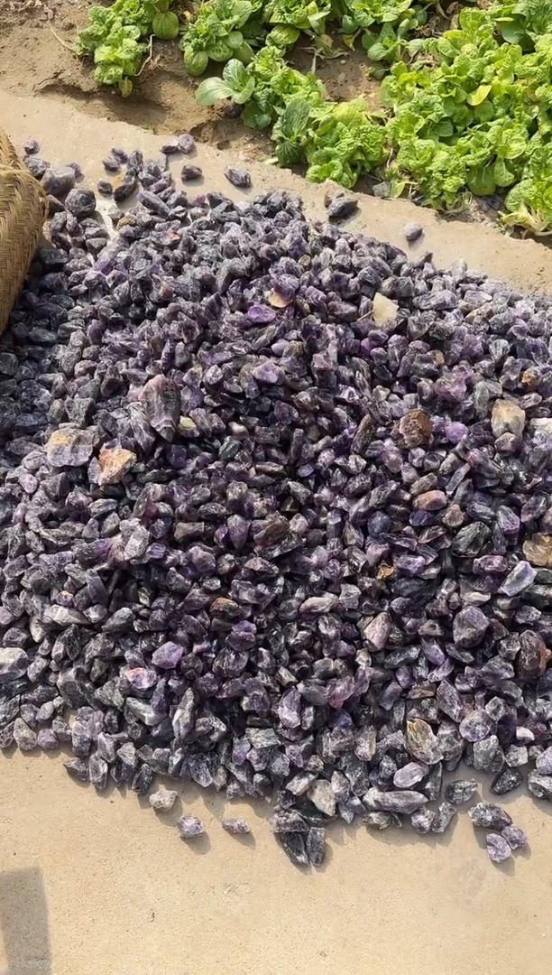 【闪购商品】水晶摆件未镶嵌紫水晶碎石500g