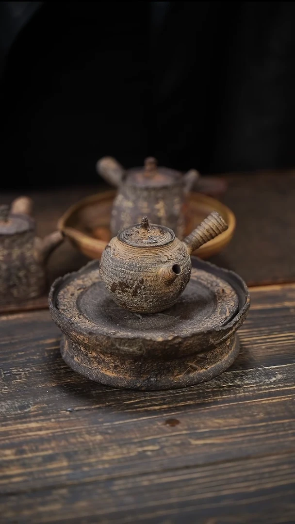 全手工制作 南蛮侧把壶
