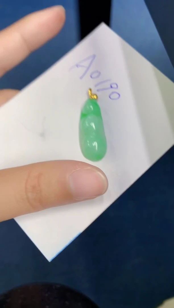 【闪购商品】翡翠颈饰18K金镶嵌0000000001