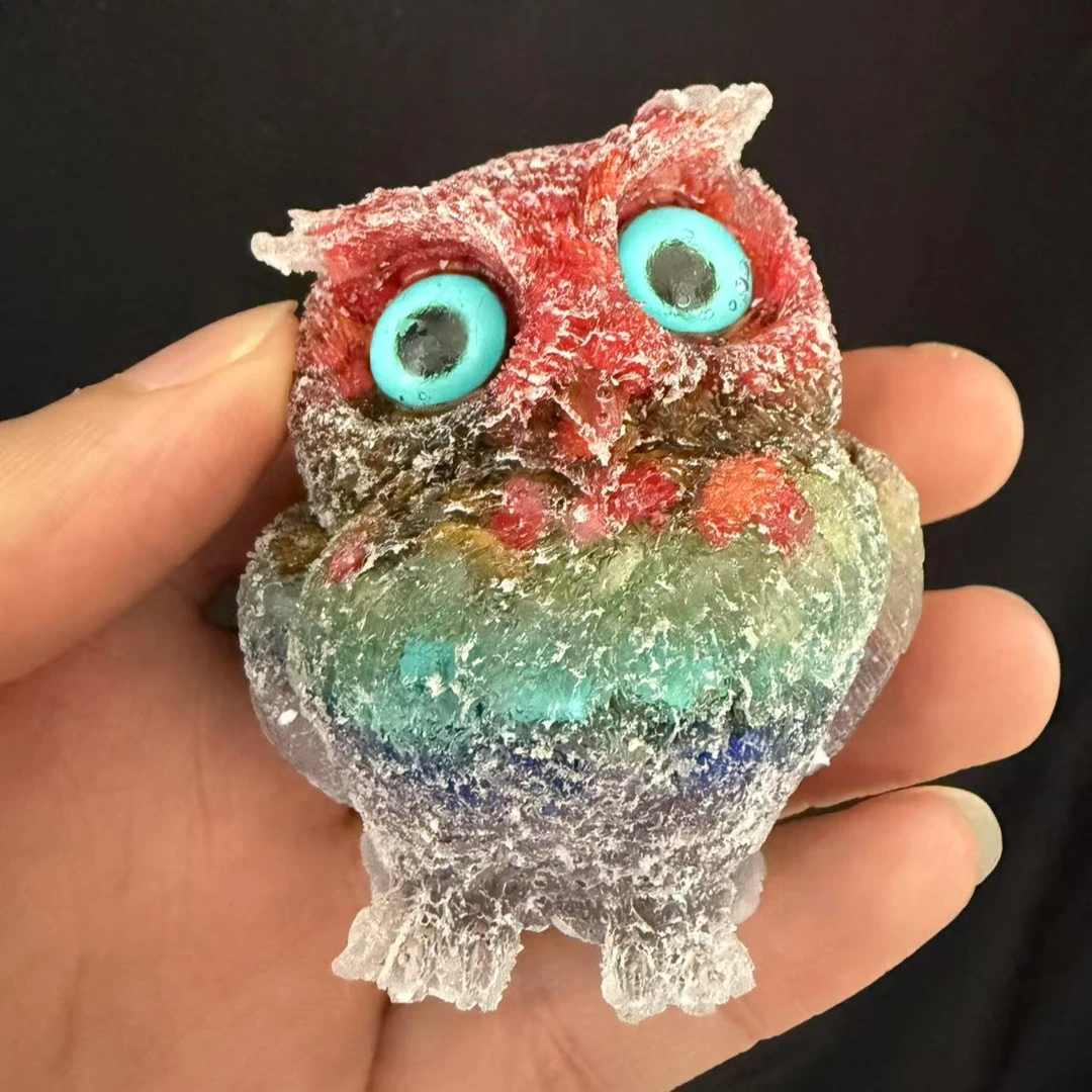 天然水晶消磁石颜色随机