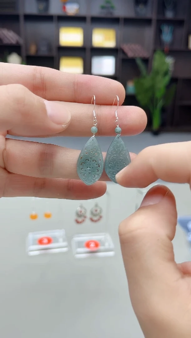 未镶嵌翡翠耳饰X20