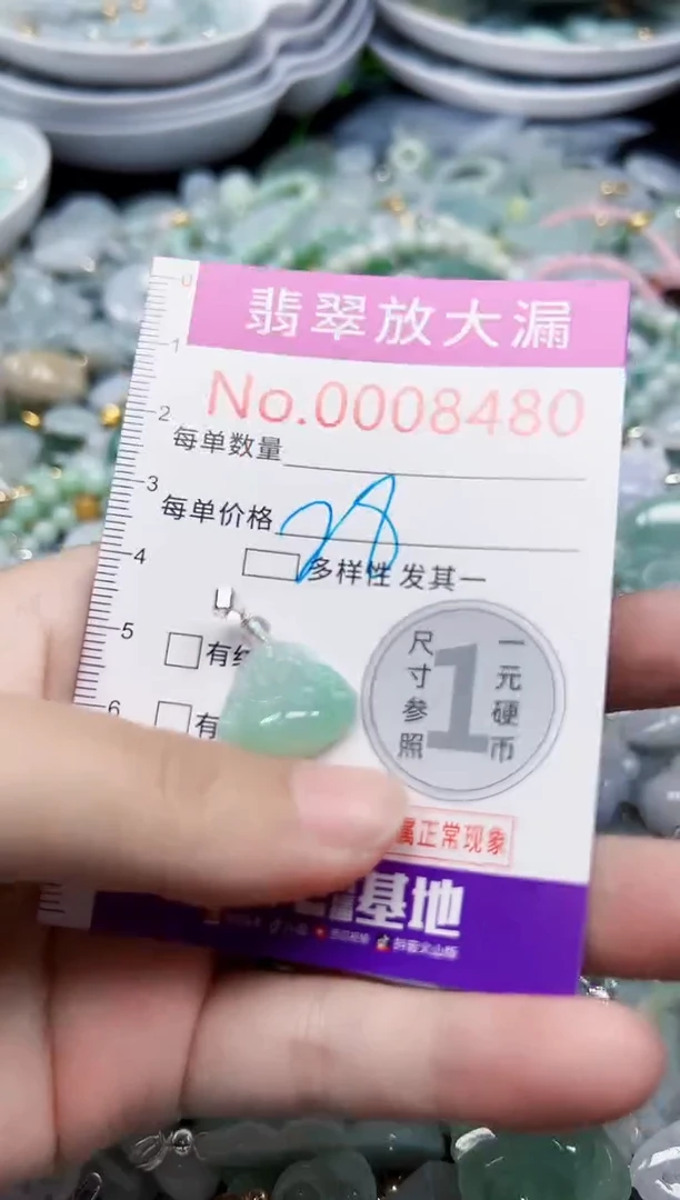 颈饰未镶嵌翡翠8480