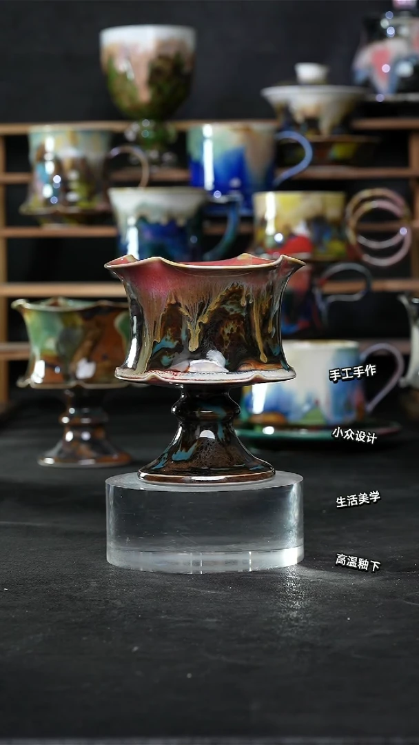 设计师款景德镇森涩手创陶瓷（食品级）553