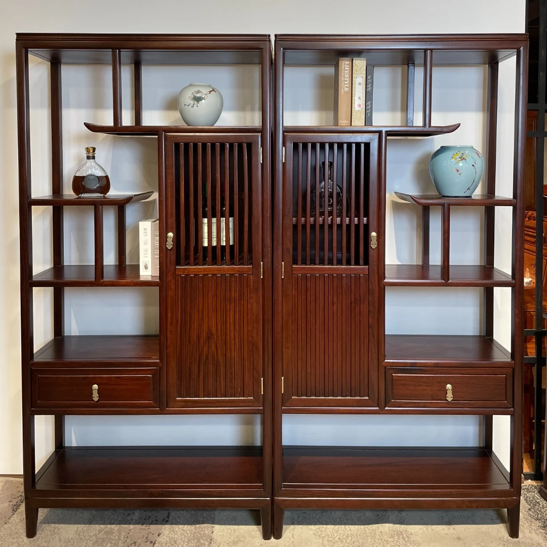 酸Z博古架家用客厅储藏收纳新中式储物架展示柜