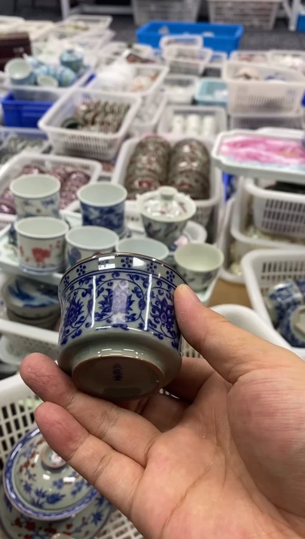 摆件陶景德陶瓷茶具容量约40