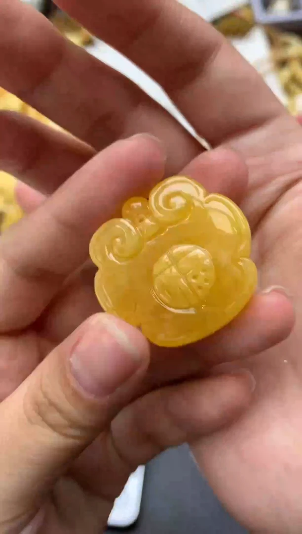 【闪购商品】蜜蜡珠宝奇石未镶嵌090琥珀蜜蜡 冰花