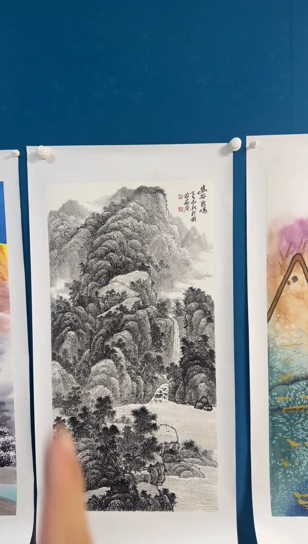 国画张志新张志新