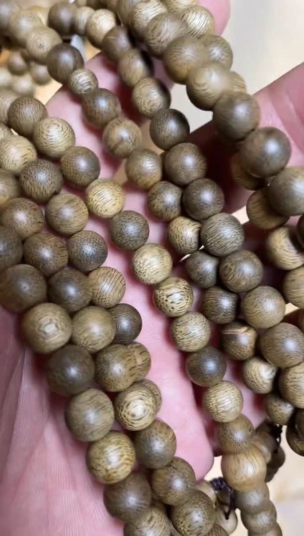 【闪购商品】沉香手串文莱圆珠长串0.9多样性发其一