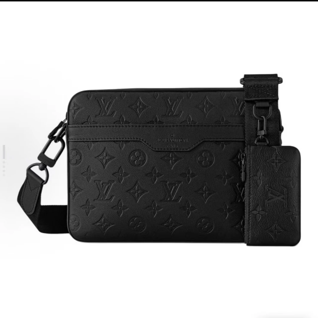 未拆封  ［香港 直‍ 邮］LOUIS VUITTON 经典老花满印三合一 邮差包