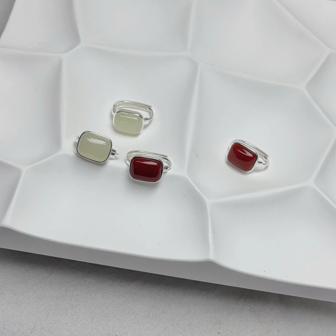 925银银制品 纯银民族风耳扣EK76