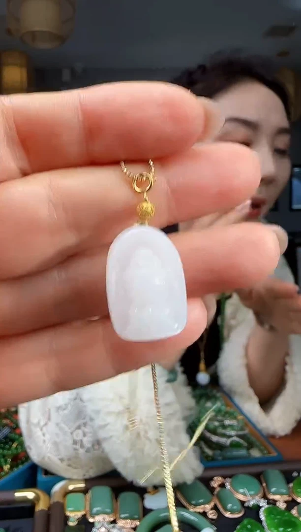 吊坠(不含链)未镶嵌和田玉1