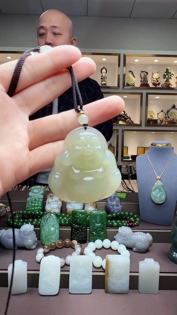 【闪购商品】和田玉颈饰未镶嵌苏