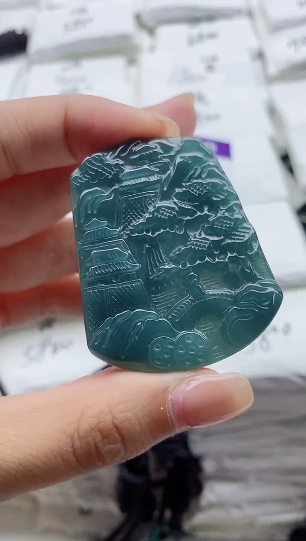 颈饰未镶嵌翡翠8