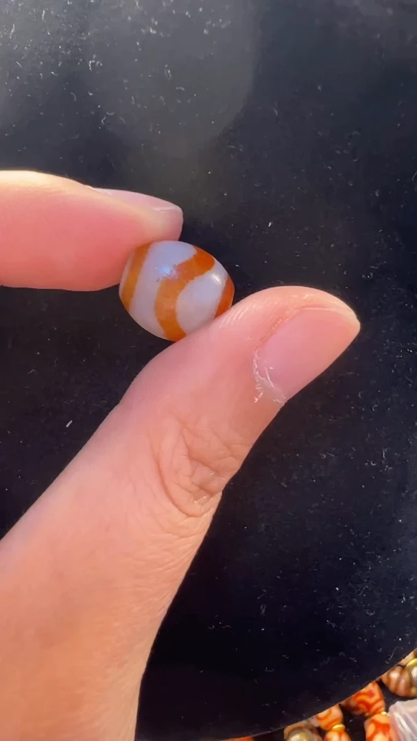 玛瑙/玉髓（覆膜）颈饰未镶嵌178.(微瑕)