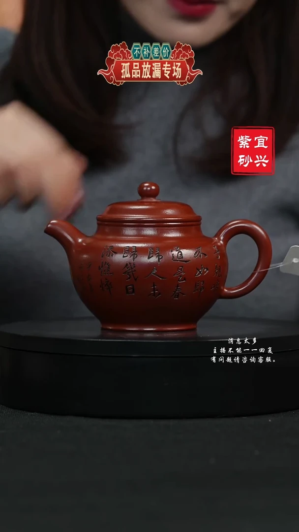 【闪购商品】紫砂茶壶14 掇只手工紫砂壶